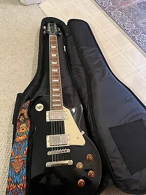 Epiphone Les Paul Standard 6-String Electric Guitar Black (Case Included) • $550