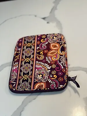 Vera Bradley Tablet Cover Case Quilted Ipad Sleeve 10x8 Safari Sunset Retired • $10