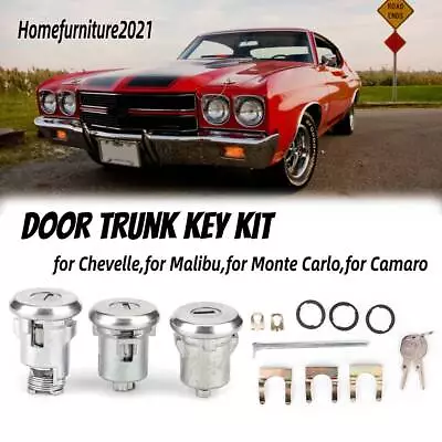 Door Trunk KeyCutlass Lock Set Replacement For for Monte Carlo • $13.79