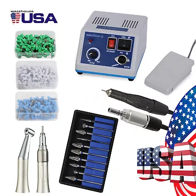 Dental Marathon Electric Micro Motor Polisher 35K RPM Handpiece 35000 Rpm /Kits • $8.73