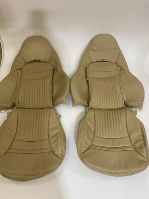 Corvette C5 1997-2004 Synthetic Leather Replacement Sports Seat Cover Light Oak • $260