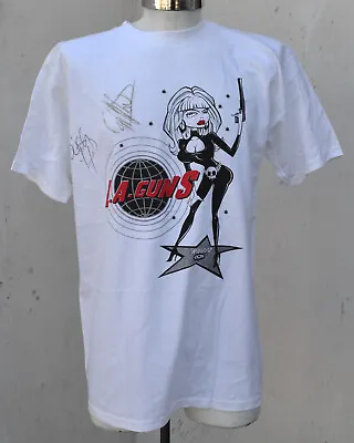 LA Guns Shirt Signed Shirt Hollywood New Without Tags  Licensed • $49.95