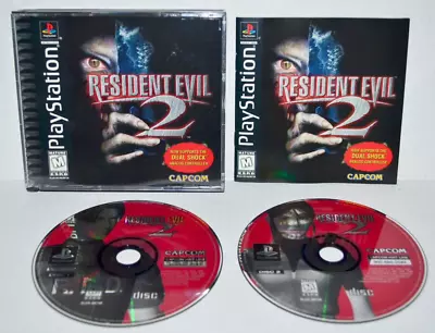Resident Evil 2: Dual Shock Edition (Sony PlayStation 1 1998) PS1 PSOne 2 3 MINT • $199.95