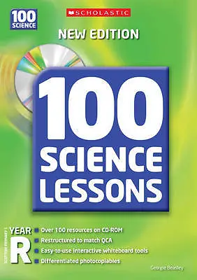 100 Science Lessons For Year Reception (100 Scie Georgie Beasley New • £7.77