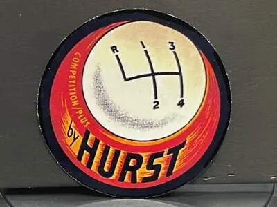 Vrhtf Nhra Vintage Competition Plus Hurst Shifters  Die Cut Sticker 3  Diameter • $29.99