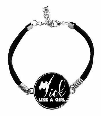 Martial Arts Bracelet (Kick Like A Girl) • $18.99