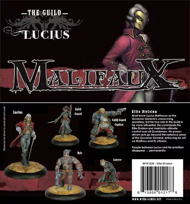 Malifaux: Elite Division Box Set (Lucius) • $37.94