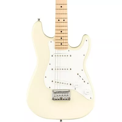 Squier Mini Stratocaster Maple Fingerboard Limited Edition  Guitar Olympic White • $149.99