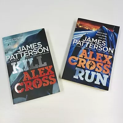 $27.98 • Buy James Patterson Alex Cross #17 #18 Lot 1st Ed Crime Mystery Thriller 2 Large PB
