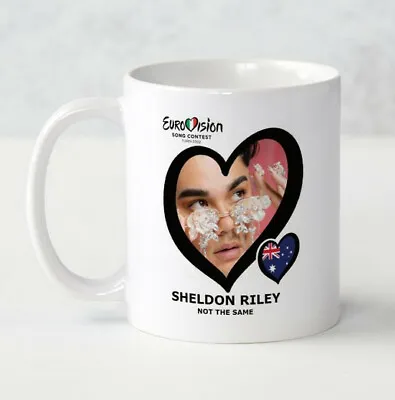 £8.99 • Buy Eurovision 2022 Australia Sheldon Riley Not The Same Mug Eurovision Party Gift