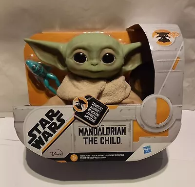 Star Wars Mandalorian The Child  Baby Yoda  Talking Plush Toy • £19.99