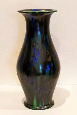 Minton & Hollins Tall Astra Ware Blue & Green Vase 1920s. Art Deco • $94.60