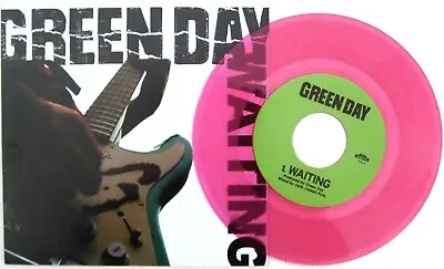 £24.95 • Buy GREEN DAY 7  Waiting NEON PINK Vinyl / Maria - LIVE 2014 Official 300 Made UNPL.