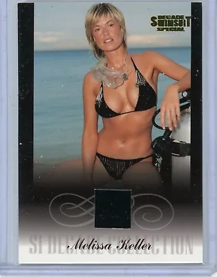 Melissa Keller 2012 Sports Illustrated Si Swimsuit #mk/m Black Bikini Relic Card • $19.99