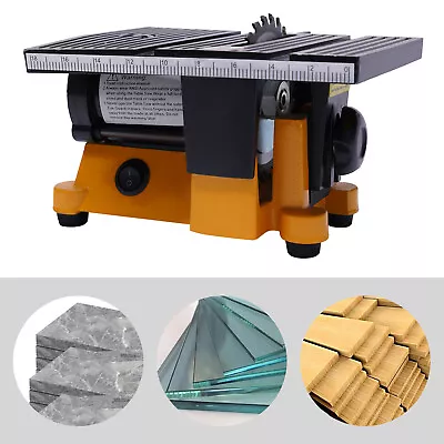 4in Mini Table Saw Cutter Bench Cutting Tool Wood Metal Cutting Machine 4500Rpm • $60