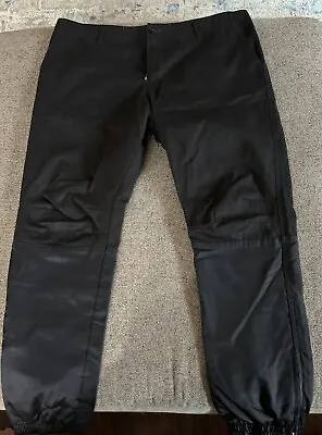 New KITH NYC X RONNIE FIEG MERCER II 2 Size 36 Pants Joggers Black/Black Zipper • $99