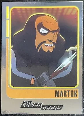 Star Trek Lower Decks Collectors Set Character Foil Expansion LDC27 Martok • $10