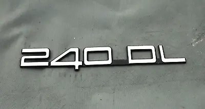 1986-1992 Volvo 240 DL Trunk Emblem (240DL)   Oem #240 • $16.50