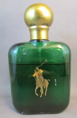 $125 • Buy Vtg Ralph Lauren Polo Green Eau De Toilette EDT Spray Cologne 4 Oz 118 Ml 75%