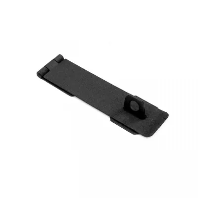 Renovators Supply Door Lock Latch Black Wrought Iron Hasp Latch Barn Door Lock • $13.29