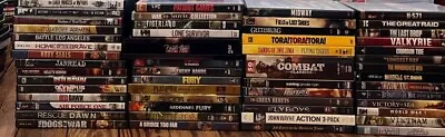 Military/War Action Movie Collection Liquidation-Pick Your Favorites! Pre-owned • $1.99