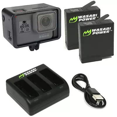 Wasabi Power Extended Battery Bundle For GoPro HERO5 Black & GoPro HERO6 Black • $21.99