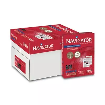 Navigator Premium Multipurpose Paper 8-1/2 X 11 5000 Sheets (SNANMP1120) • $107.89