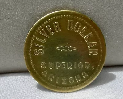 $74.95 • Buy Ca 1900s SUPERIOR, ARIZONA AZ (MINING PINAL CO) SILVER DOLLAR (SALOON) TOKEN