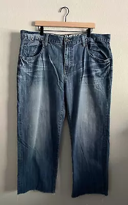 Vintage Ecko Unltd Jeans Mens 40 Blue Baggy Fit Loose Skate Hip Hop Y2K • $59.97