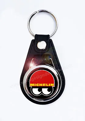 £5.45 • Buy Michelin Faux Leather Key Ring/key Fob. Michelin Man Tyres,classic Racing 