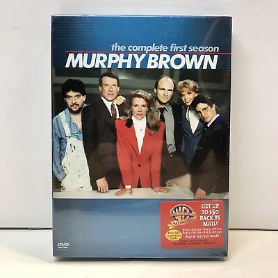 Murphy Brown TV Show Series Complete First Season 1 One DVD New Sealed • $7.19