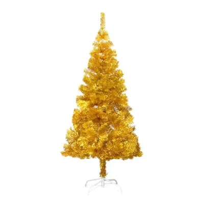 NNEVL Artificial Christmas Tree With Stand Gold 150 Cm PET • $119.99