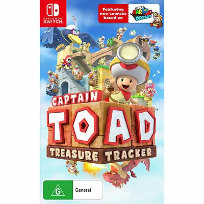 Nintendo Switch - Captain Toad Treasure Tracker NEW • $70.89