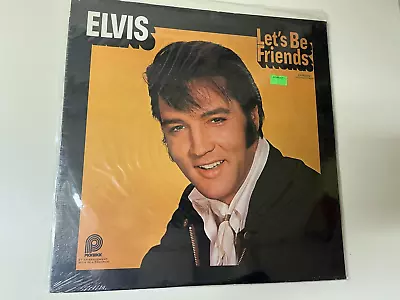 Elvis Presley VINTAGE VINYL LP RECORD - LETS BE FRIENDS CAS-2408 SEALED NICE!! • $19.90