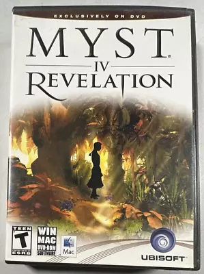 Myst IV Revelation DVD Limited Edition Windows Mac 2004 • $10.79