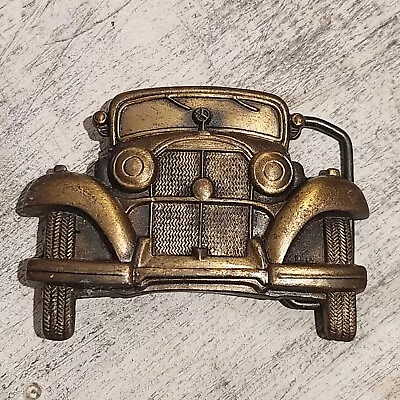 Classic Mercedes Motor Car Belt Buckle No 4153 Vintage German Touring  • $13.49