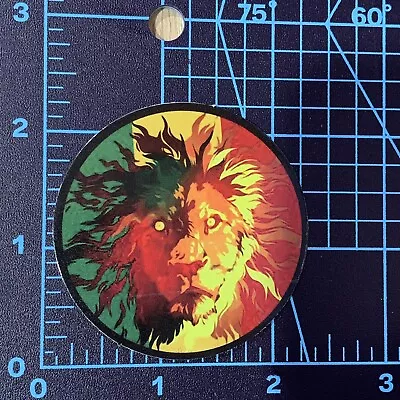 Rasta Lion Marley Vinyl Decal Sticker - Free Ship & Track ThinkBomb Anything • $4.50