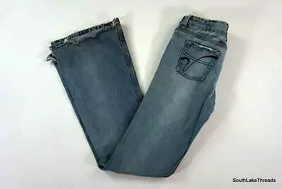 Vanity Jeans Women's Size 26x35 Blue Flare Leg Jeans • $5.99