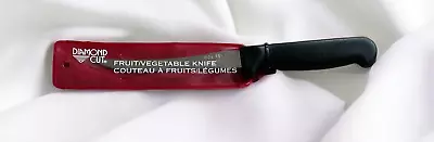 New Diamond Cut Fruit And Vegetable Knife Stainless Steel In Package • $3.99