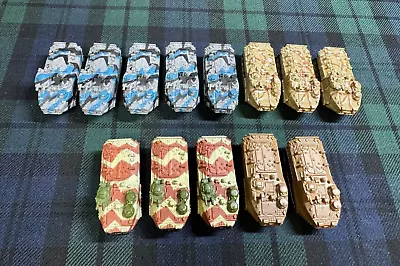 Micro Machines Military Tanks Humvee Armored Vehicles Set Of 13 • $39.64