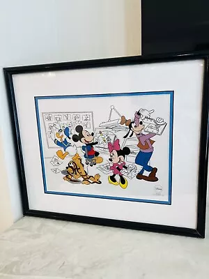 Disney’s/ Limited Edition Sericel  With The Famous “ Disney’s Fab Five “ • $409