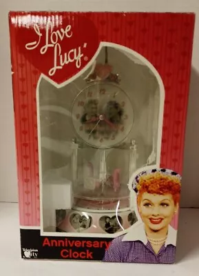 I Love Lucy Anniversary Clock W/  We'll Always Be Friends Because...   NRFB 2010 • $39.99