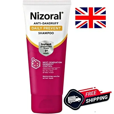 Nizoral Daily Prevent Shampoo 200ml Stops Dandruff Returning From The 1st Wash • £9