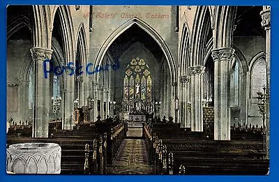 Valentine Postcard All Saints Church Oakham Rutland Nr Stamford Melton Mowbray • £0.99