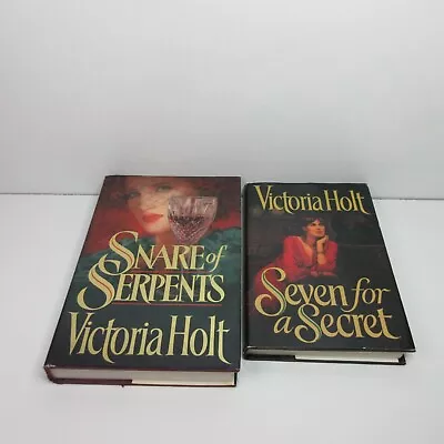 Lot Of 2 Victoria Holt Romance Hardcover Books • $12.99