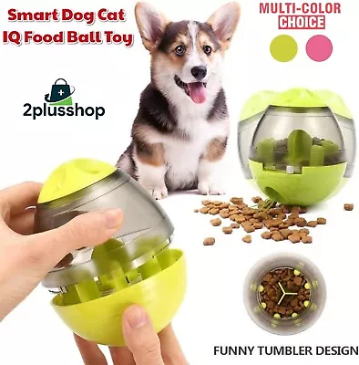 Dog Pet Tough Treat Ball Toy Fun Mental Food Dispenser Interactive Play Feeder • $23.49