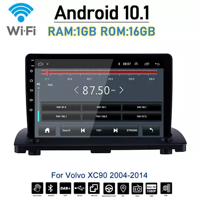 Car DVD Player Radio GPS Navigation Stereo Wifi 9'' Android 10.1 For Volvo XC90 • $233.24