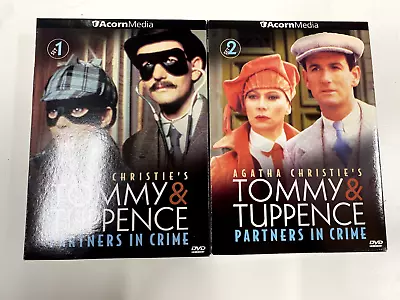 Tommy & Tuppence: Partners In Crime Set 1 & 2 [1983] Region 1 US Import DVD UK • £19.95