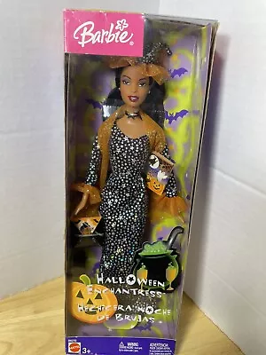HTF AA Barbie Halloween Enchantress African American Witch Doll Mattel 2003 Rare • $34.95