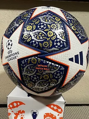 Adidas UEFA Champions League Pro Istanbul 2023 Soccer Match Ball HU1576 Size 5 • $139.99